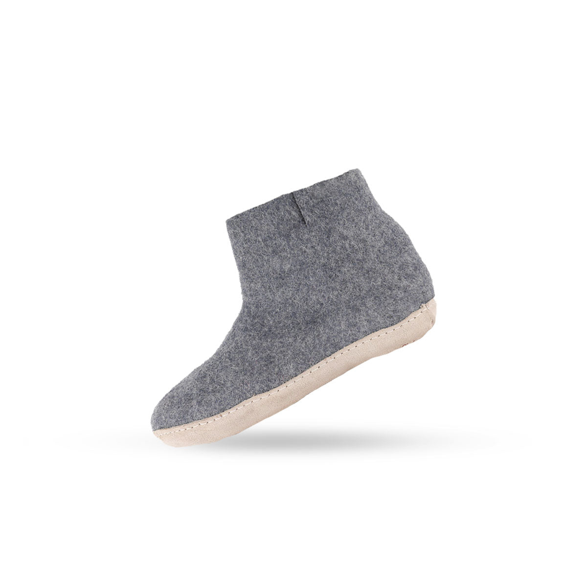 Wollstiefel (100 % reine Wolle) – Modell Denim mit Ledersohle – Dänisches Design von SHUS