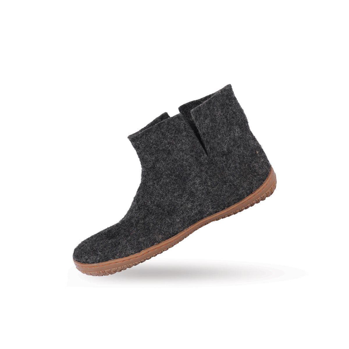 Wollstiefel (100 % reine Wolle) – Modell Koks mit Gummisohle – Dänisches Design von SHUS