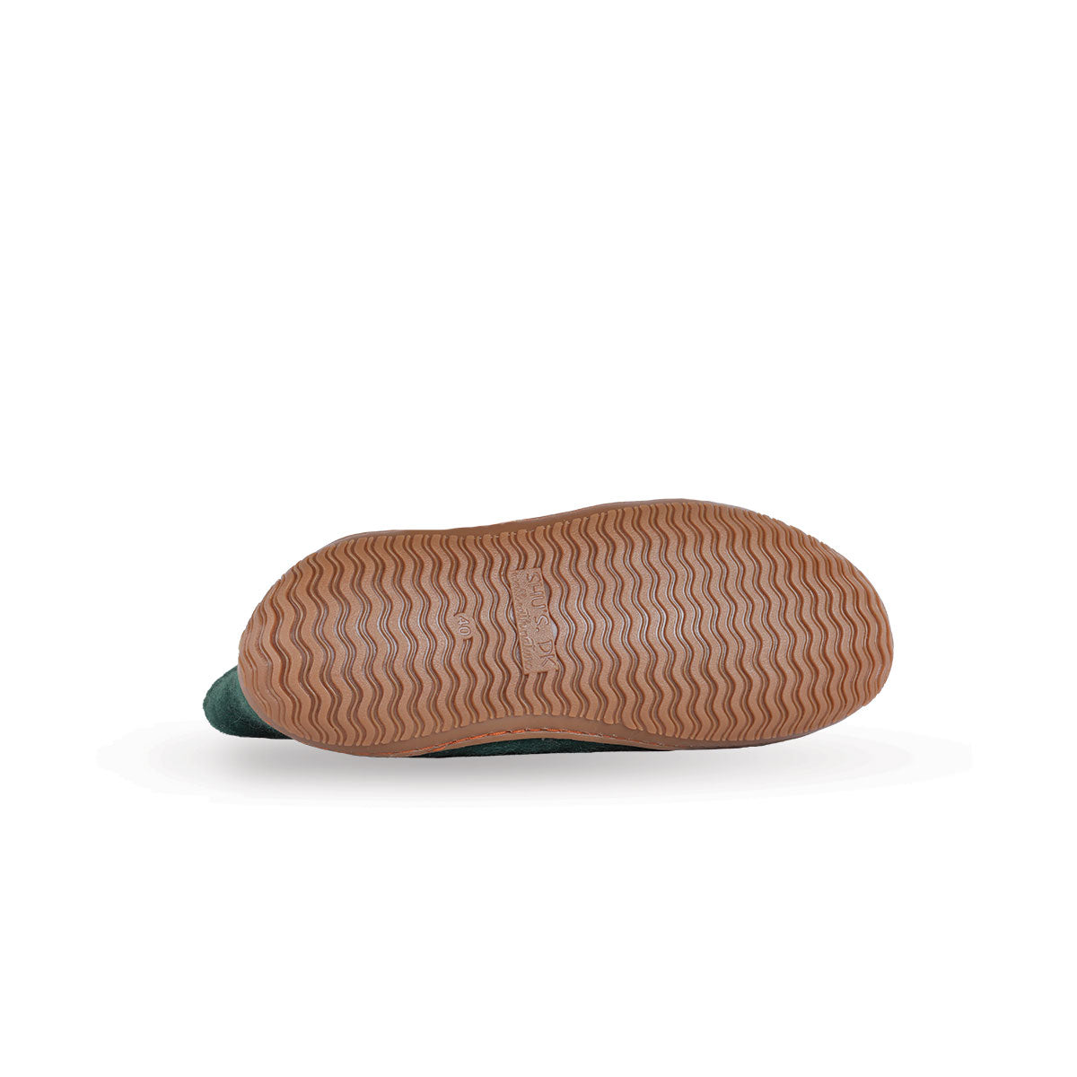 Wollstiefel (100 % reine Wolle) Modell Grün mit Gummisohle – Dänisches Design von SHUS